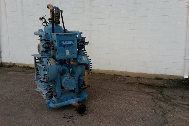 90 GPM @ 660 psi, Abel #FOG522-17/7.5, High Pressure Carbon Steel Pump, 170 mm Piston diameter, 100 liter - Image 9