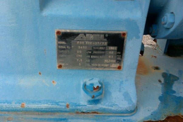 90 GPM @ 660 psi, Abel #FOG522-17/7.5, High Pressure Carbon Steel Pump, 170 mm Piston diameter, 100 liter - Image 10