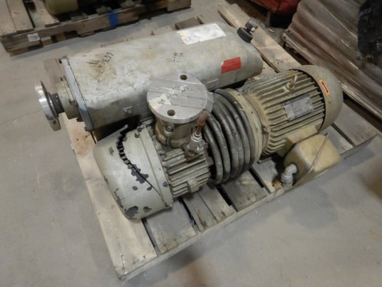 117 CFM, Busch #RA-0160-B032-1001, Vacuum Pump, 7.5 HP, 1750 RPM, 230/460 V - Image 1