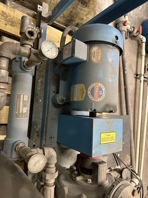 Kinney, Liquid Ring Vacuum Pump & Cooling System w/Tank, 5 HP, 208/220 V - Image 7