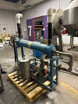 Kinney, Liquid Ring Vacuum Pump & Cooling System w/Tank, 5 HP, 208/220 V - Image 9