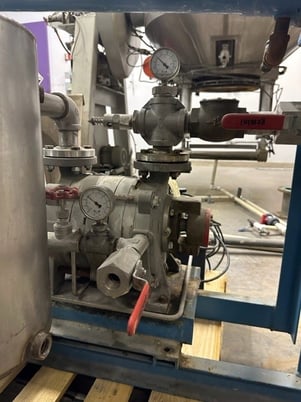 Kinney, Liquid Ring Vacuum Pump & Cooling System w/Tank, 5 HP, 208/220 V - Image 10