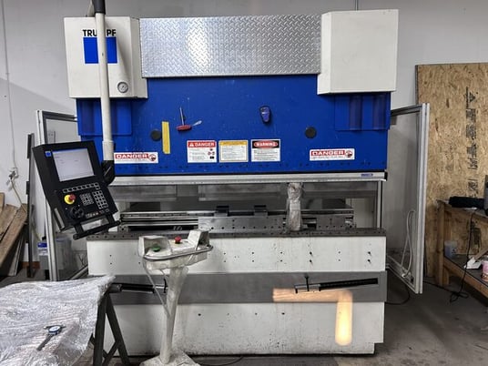 61 Ton, Trumpf #TrumaBend-CO6, hydraulic press brake, 7.87"stroke, 2003 - Image 1