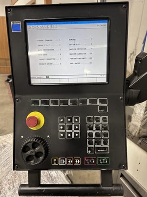 61 Ton, Trumpf #TrumaBend-CO6, hydraulic press brake, 7.87"stroke, 2003 - Image 5