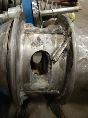 24" x 38" Bird #24x38, Stainless Steel Decanter Centrifuge, 30 HP, 230/460 V, 1775 RPM, Control panel on base - Image 7