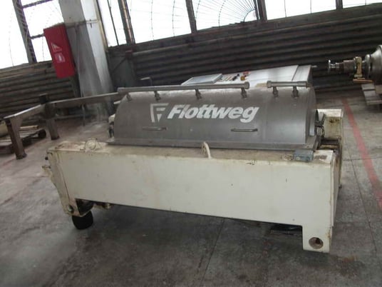 Flottweg #Z4D-3/409, Horiz Sedicanter Centrifuge, duplex Stainless Steel 1.4463, 470mm 18.5" ID, 48090 RPm - Image 1