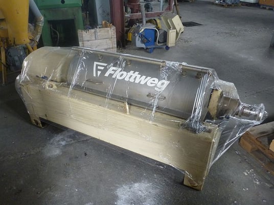 Flottweg #Z4D-3/409, Horiz Sedicanter Centrifuge, duplex Stainless Steel 1.4463, 470mm 18.5" ID, 48090 RPm - Image 2