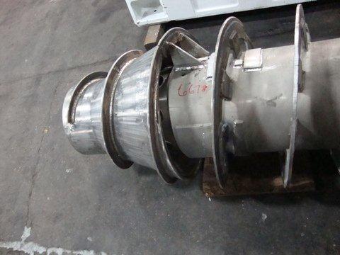 Sharples #P5400, Decanter Centrifuge, 316 Stainless Steel, solid bowl, hard conveyor, ring dam & bowl liner - Image 7