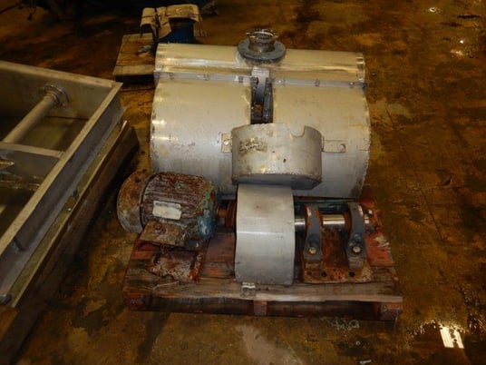 Bird Jonsson #24, Vibrating Screen, Stainless Steel Screen & Clad Tub, w/Manifold, 1/16" Holes - Image 10