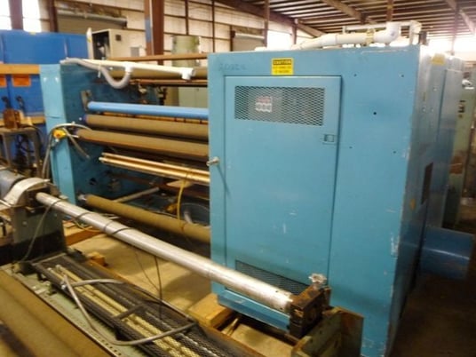 60" Dusenbery #815-LR, Slitter, 3" Duplex Rewind Shaft, 2 Motor (1) 15 HP and (1) 7.5 HP - Image 5