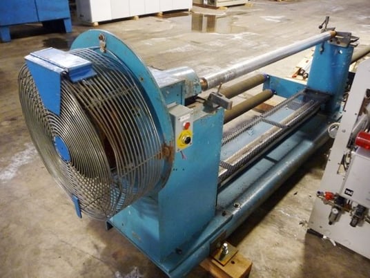60" Dusenbery #815-LR, Slitter, 3" Duplex Rewind Shaft, 2 Motor (1) 15 HP and (1) 7.5 HP - Image 8