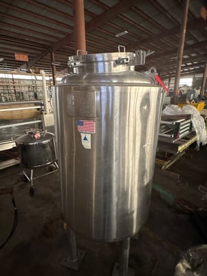 125 gallon Precision Stainless, Stainless Steel Jacketed Pressure Tank, 40 psi Internal, 60 psi @ 350&deg;F - Image 3