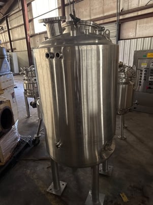 125 gallon Precision Stainless, Stainless Steel Jacketed Pressure Tank, 40 psi Internal, 60 psi @ 350&deg;F - Image 4