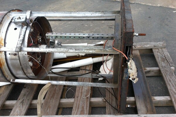 80 gallon Stainless Steel Mix Tank, 24" diameter x 42" Straight Side, Dish Top and Bottom, Electrically Heated - Image 2