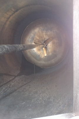 80 gallon Stainless Steel Mix Tank, 24" diameter x 42" Straight Side, Dish Top and Bottom, Electrically Heated - Image 3