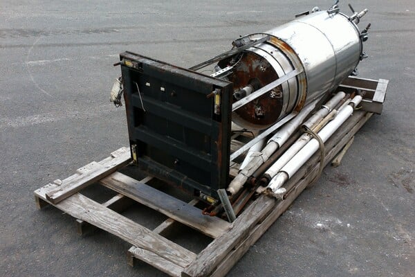 80 gallon Stainless Steel Mix Tank, 24" diameter x 42" Straight Side, Dish Top and Bottom, Electrically Heated - Image 6