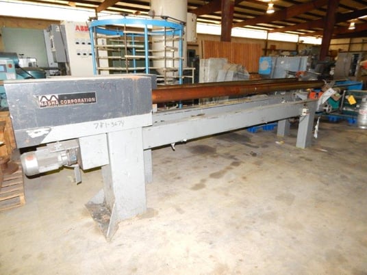 Menasha #S200, Core Cutter, 120" long, 5" core, 2 HP, 230/460 V - Image 1