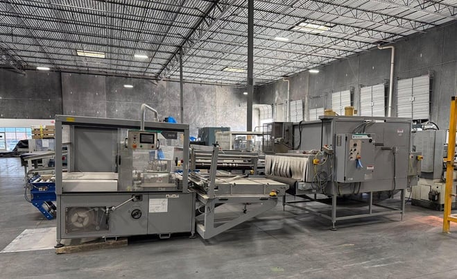 Texwrap #3618ISSR, 36" intermittent motion side seal shrink & model STE-1348OCS heat tunnel system, 2021 - Image 2