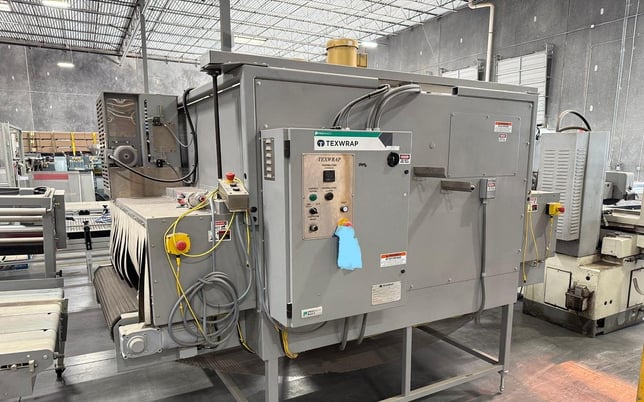 Texwrap #3618ISSR, 36" intermittent motion side seal shrink & model STE-1348OCS heat tunnel system, 2021 - Image 9