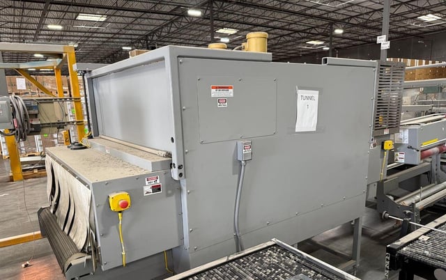 Texwrap #3618ISSR, 36" intermittent motion side seal shrink & model STE-1348OCS heat tunnel system, 2021 - Image 10