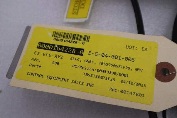 New no box Abb brown boveri tb55750671f29 / tb55750671f29 stock g481a - Image 3