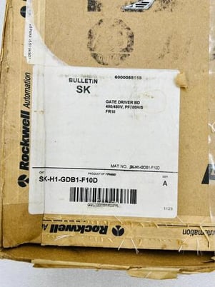New Allen-Bradley bradley sk-h1-gdb1-f10d gate driver board 400/480v stock 3726 - Image 2