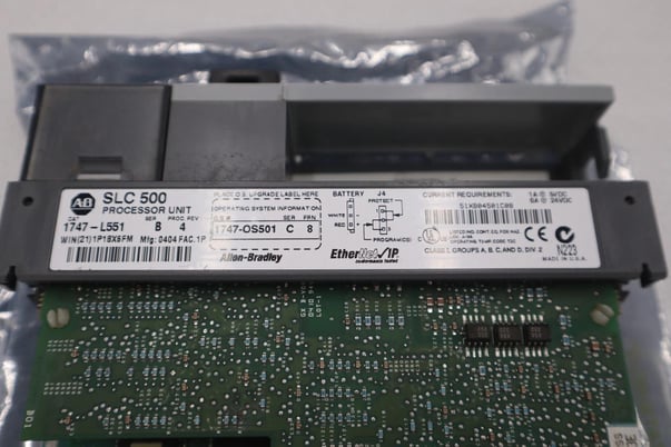 Allen-Bradley Bradley 1747-L551 SLC 500 SLC 5/05 CPU Processor Controller Ser A STOCK H5 - Image 5