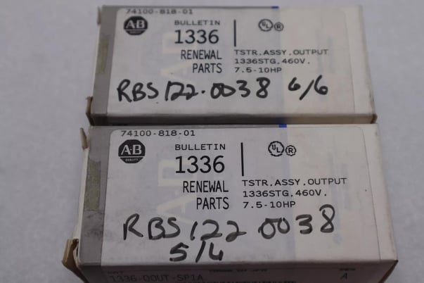 Allen-Bradley bradley 1336-qout-sp1a / 1336qoutsp1a (in box) two available stock k-1912 - Image 2
