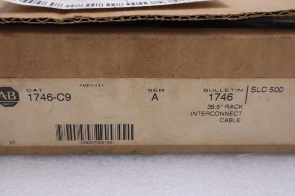 New Allen-Bradley bradley 1746-c9 /a slc 500 39.5' ' rack interconnect cable stock h276 - Image 2