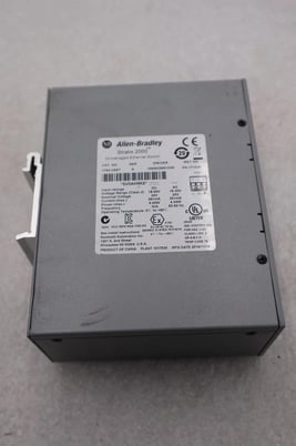 Allen-Bradley bradley 1783-us8t stratix 2000 unmanaged ethernet switch ser a #k-2643 - Image 1