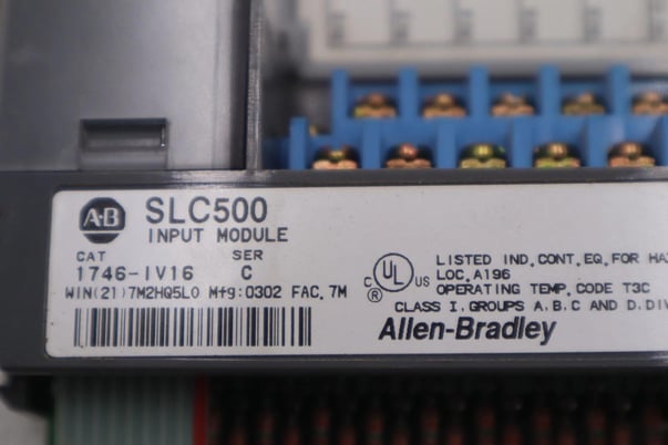 Allen-Bradley BRADLEY AB 1746-IV16 / C SLC 500 DC 16 Point Input Module STK K-3952 - Image 2