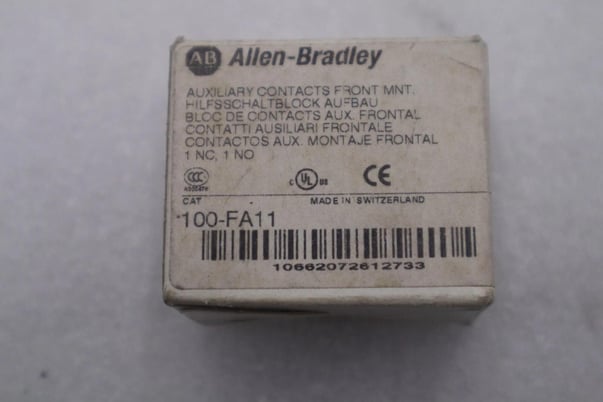 Allen-Bradley 100FA11 Auxiliary Contact NEW OPEN BOX K-3254 662072612736 - Image 1