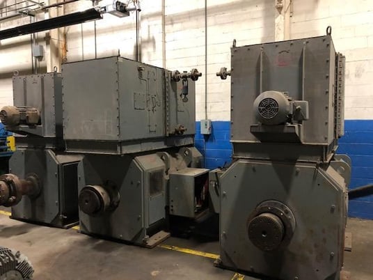 940 HP 500/1000 RPM General Electric, Frame CD6881, shunt, 600 VA, #63814 - Image 1