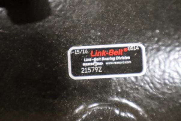 NIB Linkbelt 21579Z Bronze Bushed Bearing Type Pillow Block 4 15/16 in STK S-662 - Image 1