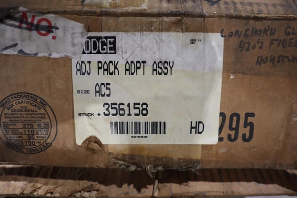 New in box dodge ac5 adj pack adpt assy 356158 stock h1063 - Image 3