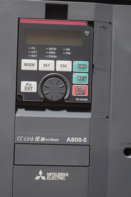 150 HP Mitsubishi, VFD inverter, 3-phase, Ethernet, VFD drives, never used, 2023 - Image 8