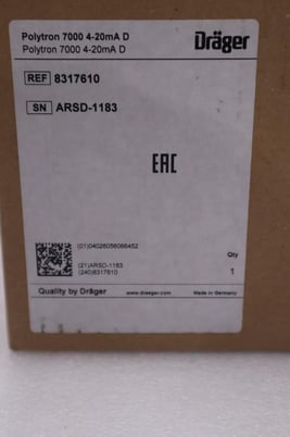 NEW Drager 8317610 Polytron 7000 Gas And Oxygen Detector SIX AVAILABLE #G49A - Image 1