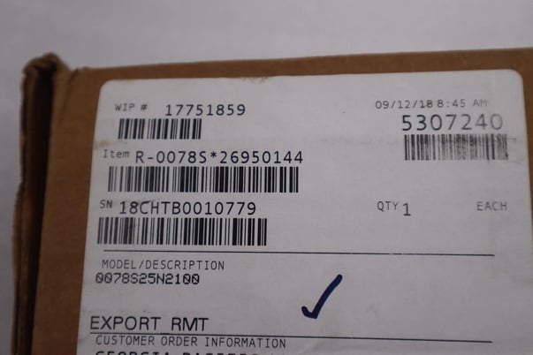 ROSEMOUNT 0078S25N2100 SENSOR STOCK #G-133A - Image 2