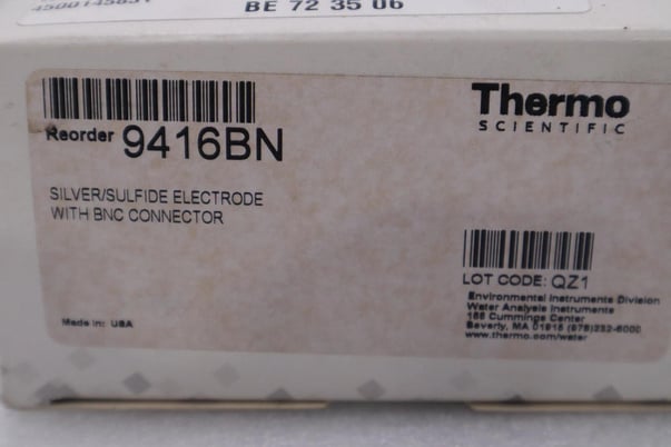 NEW Thermo Scientific 9416BN Silver/Sulfide Electrode with BNC Connector #G234 - Image 2