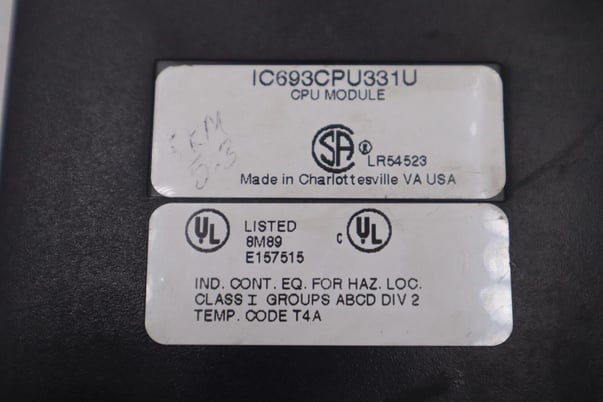 General Electric FAUNC IC693CPU331U MODULE STOCK #L-559-C - Image 2