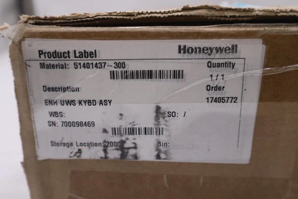 HONEYWELL 51401437-300 REV J NEW IN BOX KEYBOARD ASSEMBLY STOCK G413 - Image 3