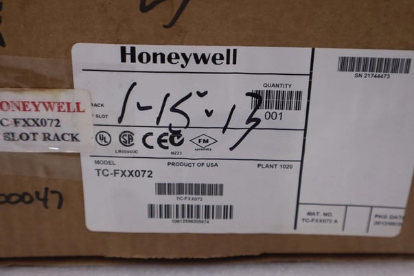 NEW OPEN BOX Honeywell TC-FXX072 A 7-Slot Rack Module Power Supply STOCK G423 - Image 4