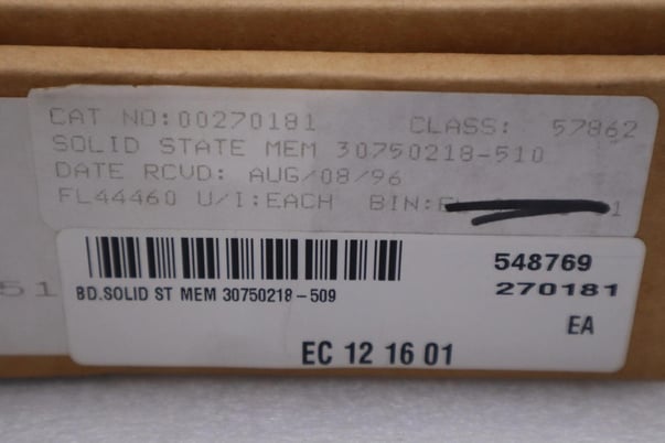 New in box honeywell 30750218-010 memory board 12krom 1k ram stock g627 - Image 4