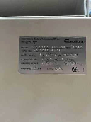 International surface technologies m36100s-dom160 flexo anilox cleaner - Image 6