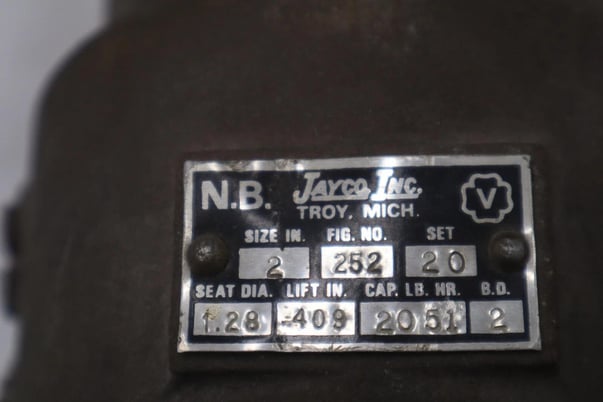 Jayco inc valve 2" stock #m-29 - Image 2