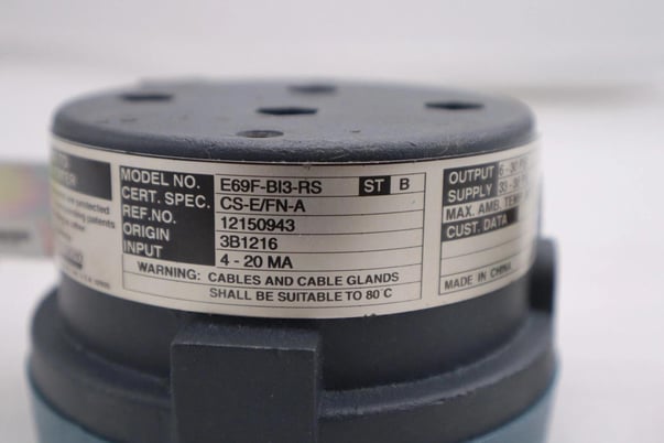 FOXBORO E69FB13RS AIR CONVERTER / PRESSURE REGULATOR B182C8N2LB STOCK #1703 - Image 5
