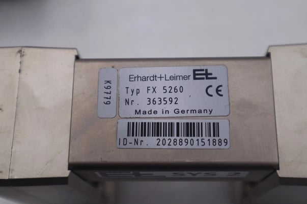 MCR ERHARDT & LEIMER WEB CONTROL SYSTEM NEW FX5260 / DC3340 / AG4497 STOCK 5151 - Image 4