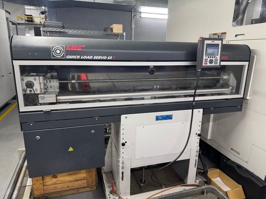 LNS #Quick-Load-S3T, bar feed, 1/4"to 4.7"bar diameter, 5.1"-63"bar length, 39" magazine depth, 2015 - Image 1