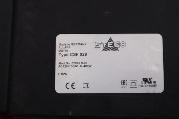 Stego 02820.9-06 / 02820906 heater stock k-1124-a - Image 2