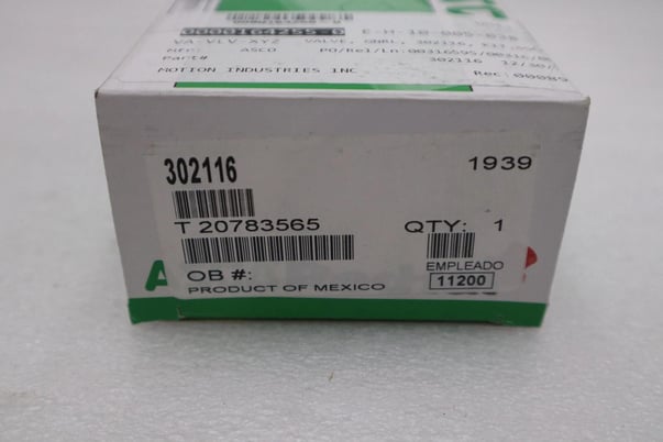 NEW IN BOX Asco Red Hat 302116 Rebuild Kit STOCK G818A - Image 2